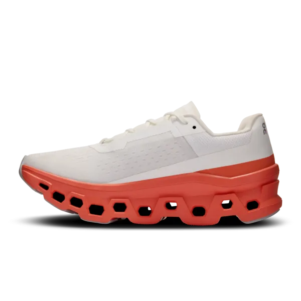 Cloudmonster white/flame
