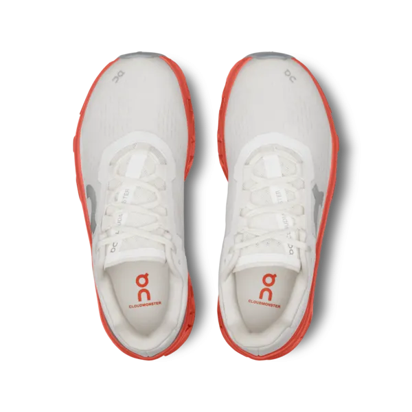 Cloudmonster white/flame