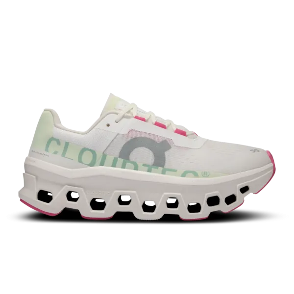 Cloudmonster white/lima