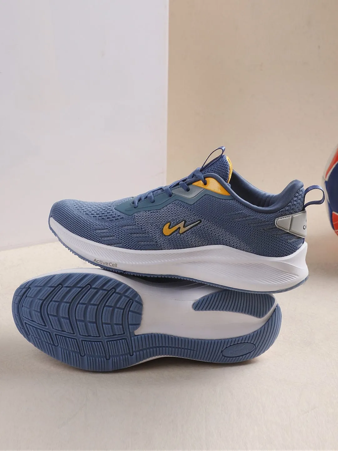 CRAYON Blue Men's Running Shoes