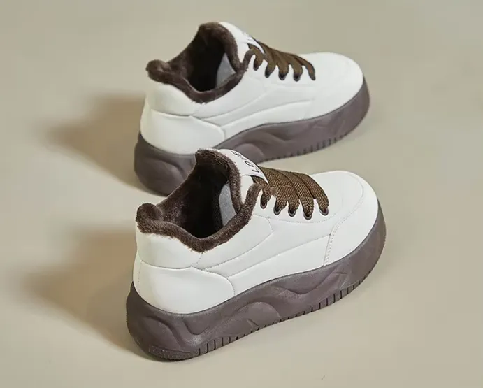 Cressida™ | Casual Warm Fleece-Lined Shoes for Autumn