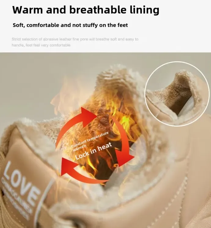 Cressida™ | Casual Warm Fleece-Lined Shoes for Autumn