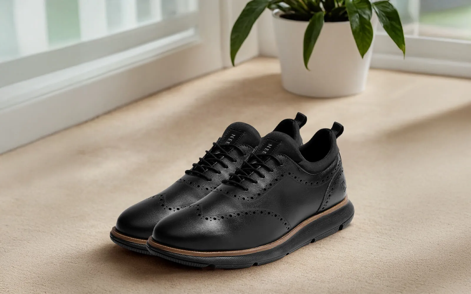 Crossover Brogues : Black