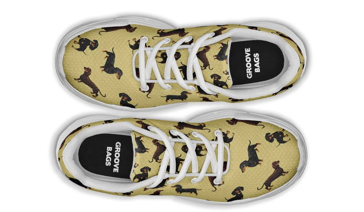 Dachshund Chunky Sneakers