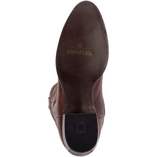Dan Post DP2111R 13" Milwaukee All Over Brown Leather R Toe