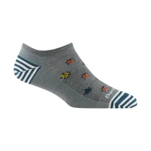 Darn Tough Vermont Women's Lucky Lady No Show Lightweight Lifestyle Sock - Seafoam