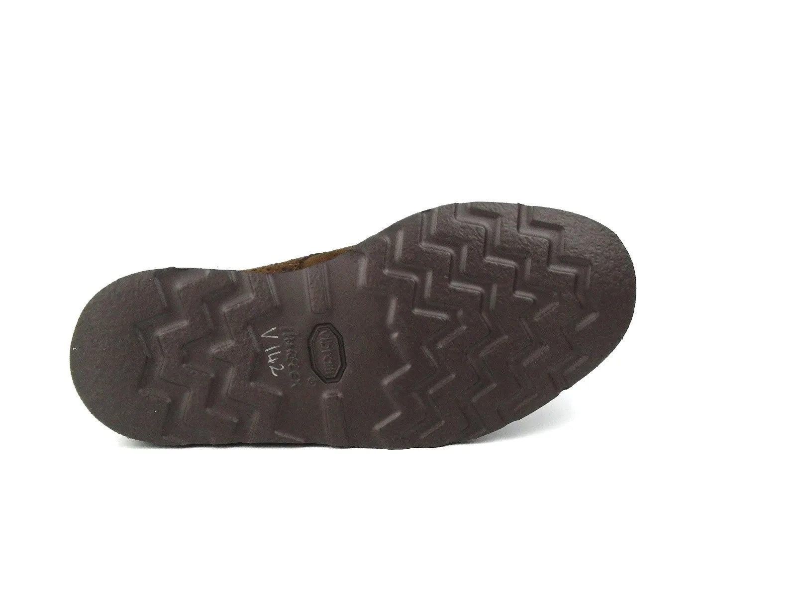 Derby Brogue Shoe-Chocolate Suede