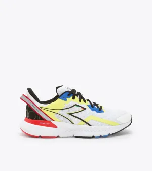 Diadora Mens Mythos Blushield Volo 3- White/Black/Yellow Fuo (101.179090-C0008)