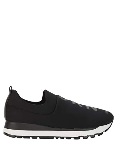 DKNY Women's Lightweight Slip On Comfort Sneaker, Black Ashton, 8