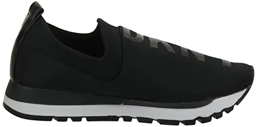 DKNY Women's Lightweight Slip On Comfort Sneaker, Black Ashton, 8