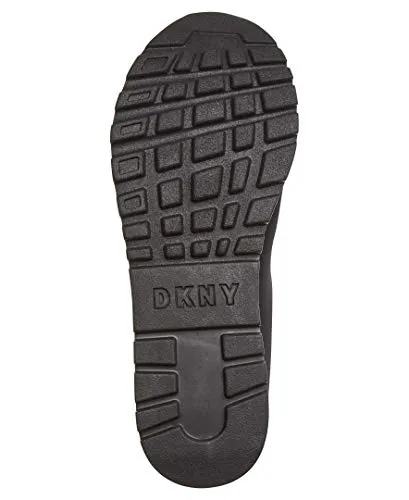 DKNY Women's Lightweight Slip On Comfort Sneaker, Black Ashton, 8