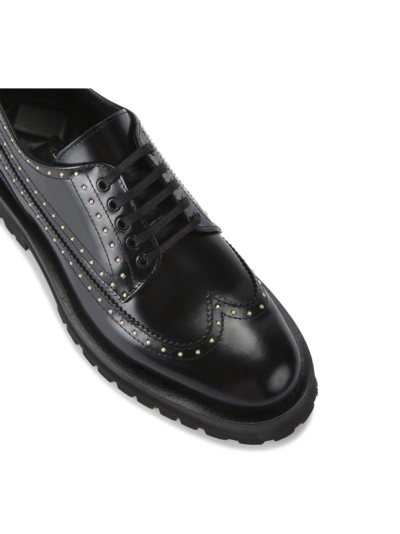 Drayton Stud Leather Brogues