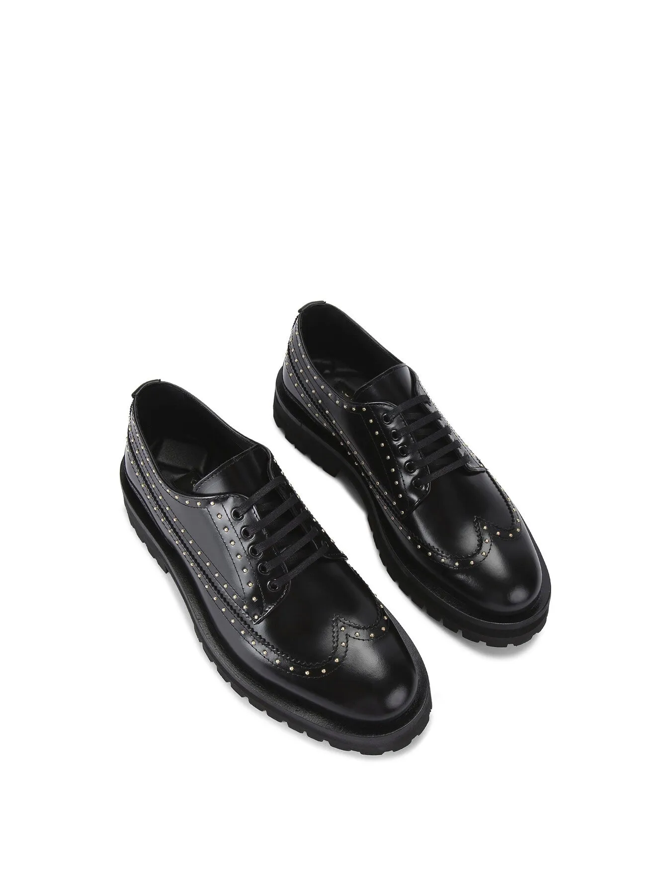 Drayton Stud Leather Brogues