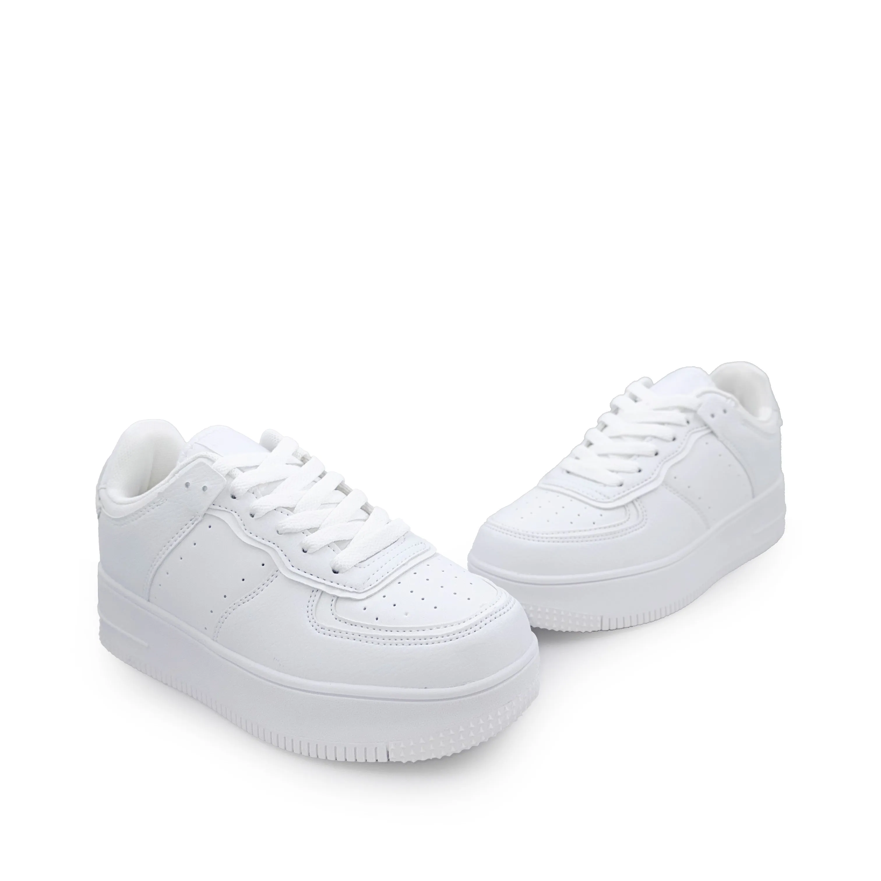 Eden Monochrome Street Style Platform Sneakers