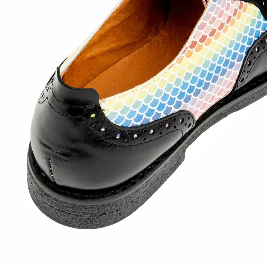 Embassy London The Artist 77216 Ladies Solidarity Leather Lace Up Brogues