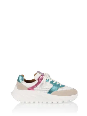 FAIRLIE metallic - Sneakers | Aqua / Pink