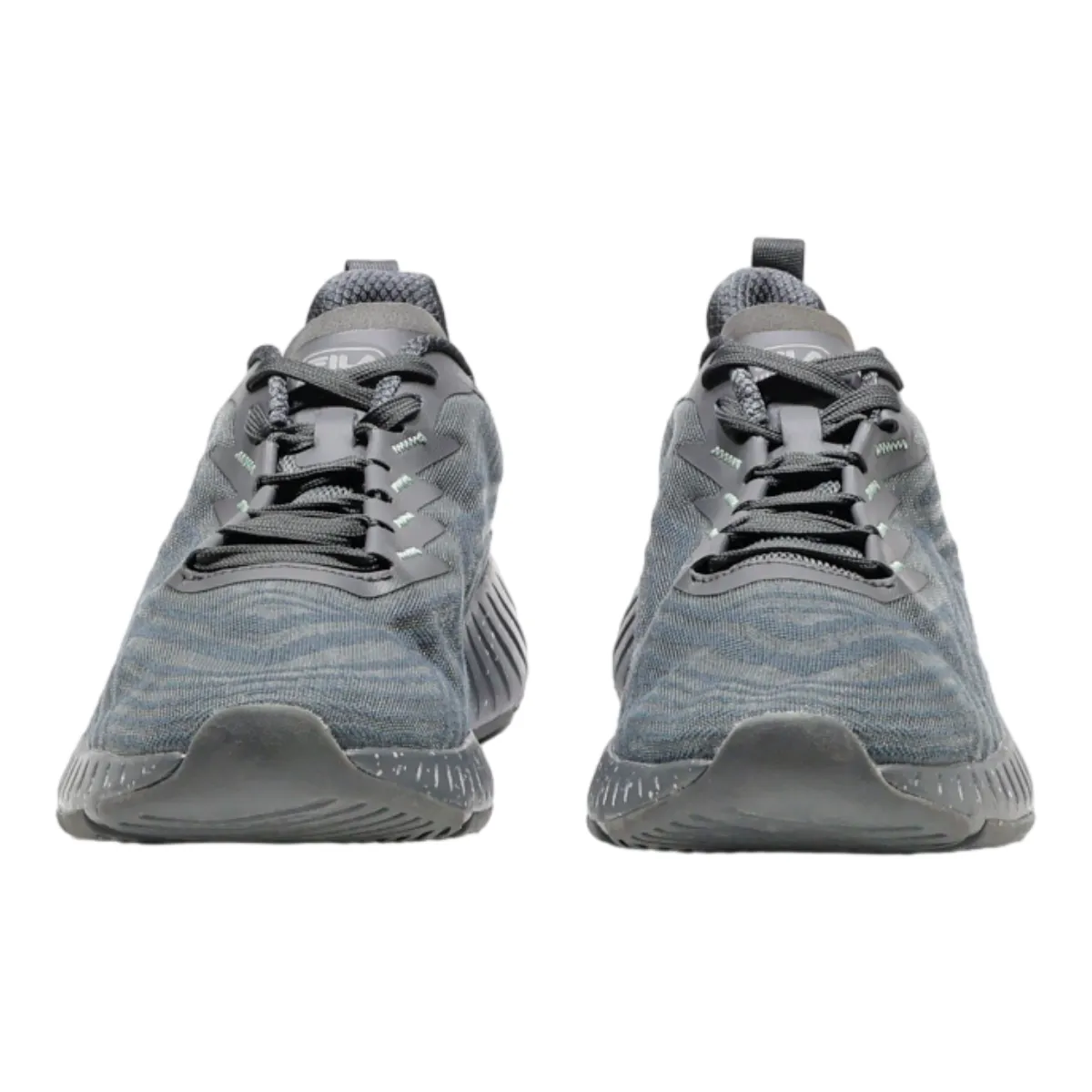 FILA Novanine Platform Trainers Grey Synthetic Mens UK 9
