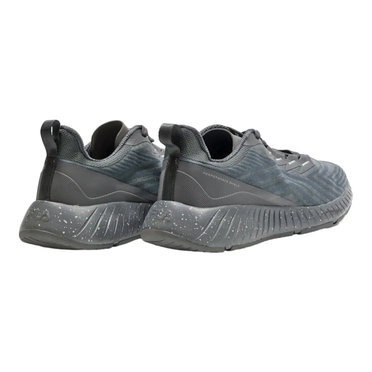 FILA Novanine Platform Trainers Grey Synthetic Mens UK 9