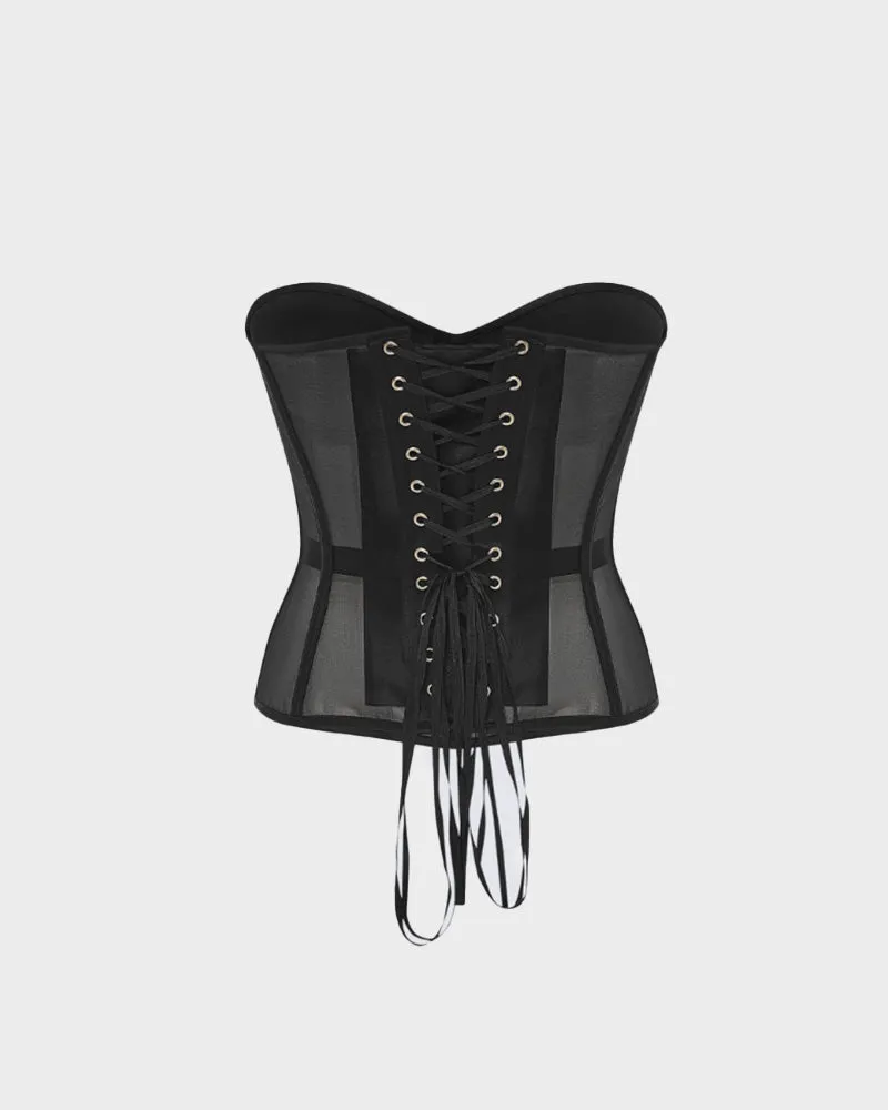 Floralshe®Sleek Mesh Supportive Push-Up Corset
