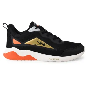 FUNKY-CHILD Black Child Running Shoes