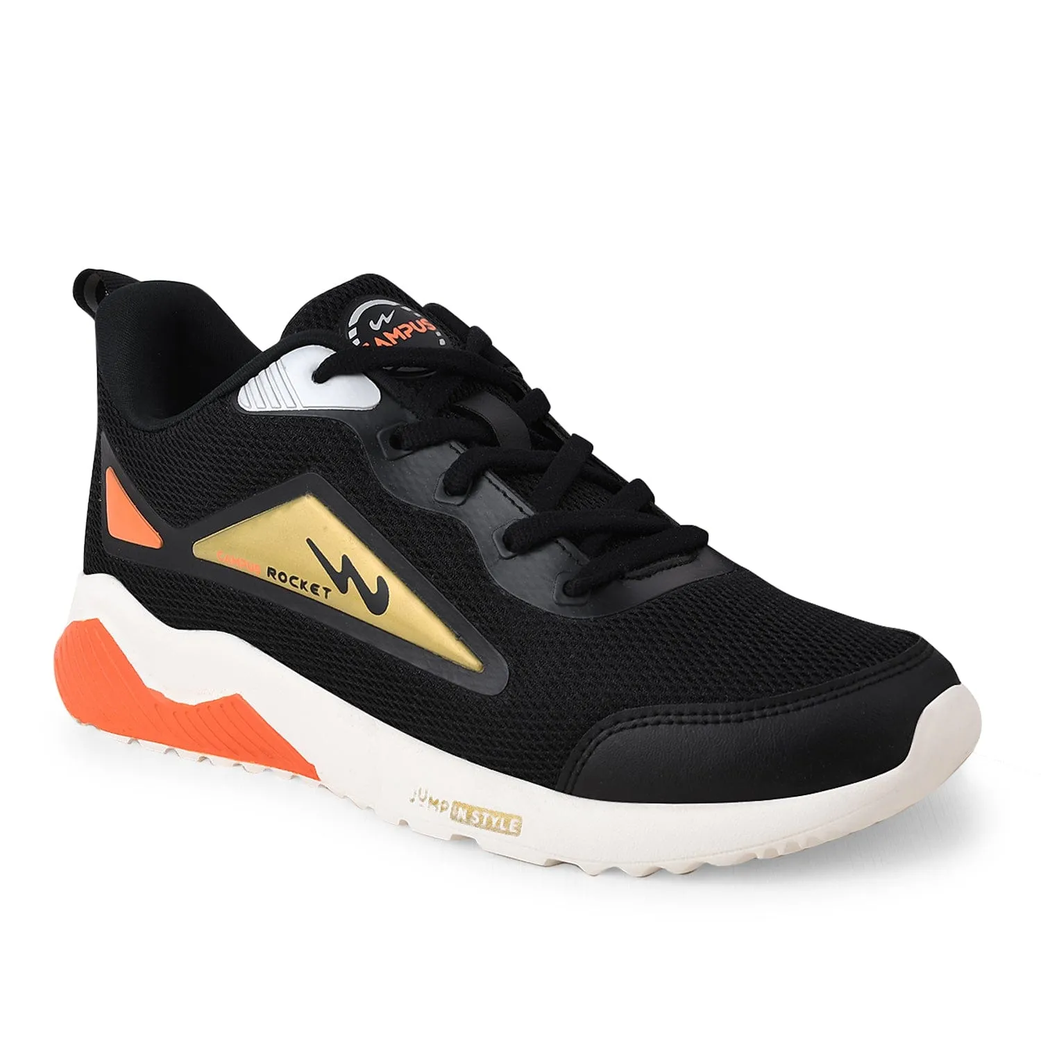 FUNKY-CHILD Black Child Running Shoes