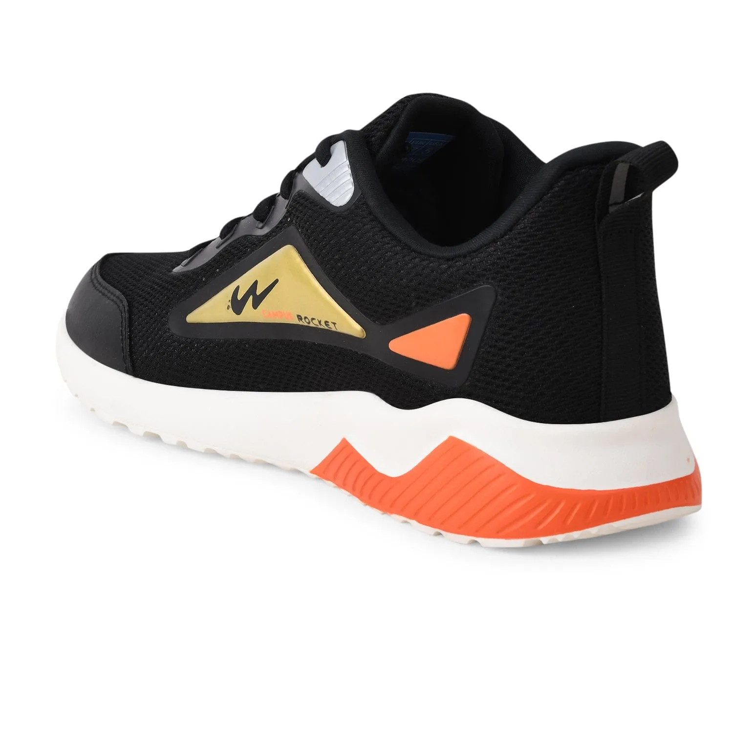 FUNKY-CHILD Black Child Running Shoes