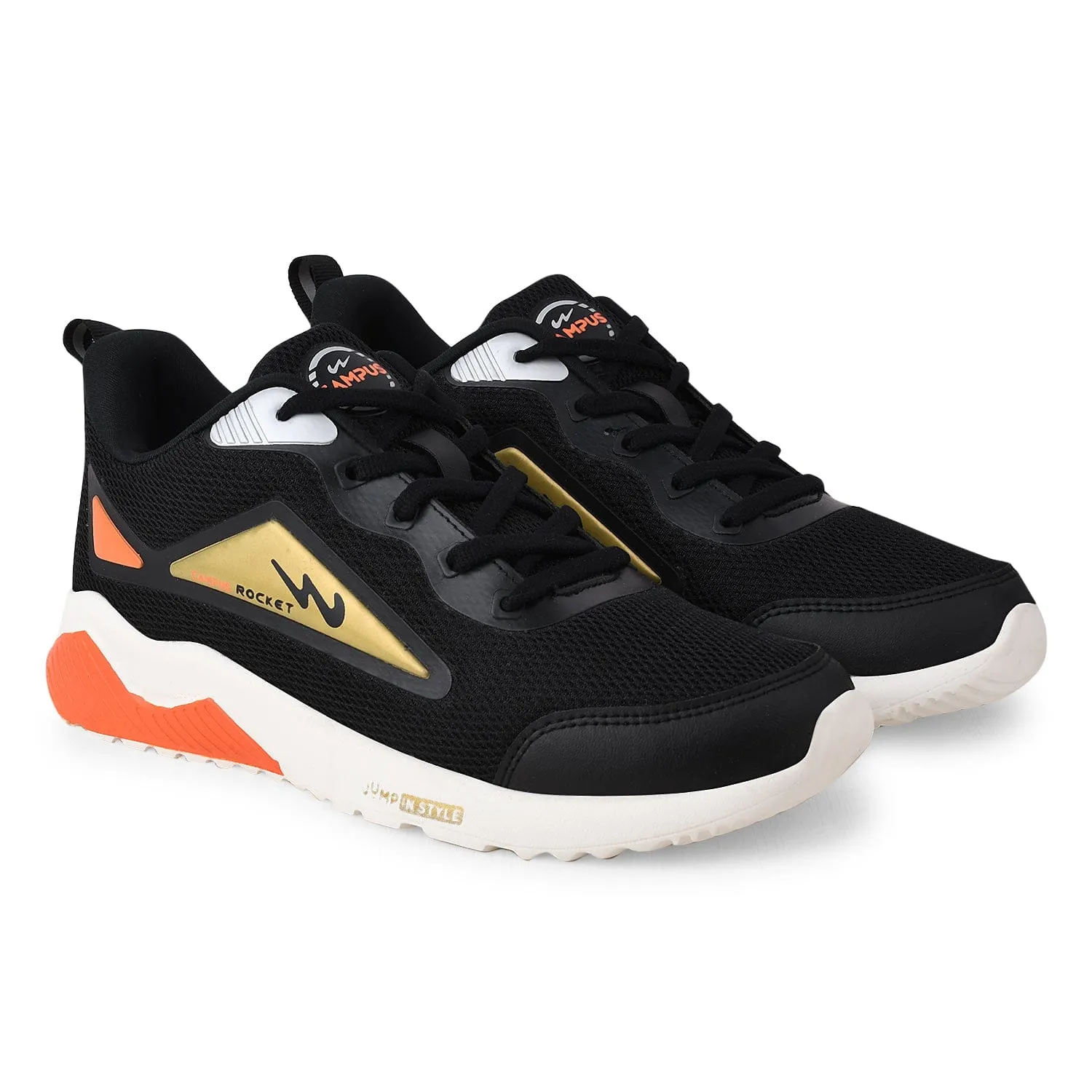 FUNKY-CHILD Black Child Running Shoes