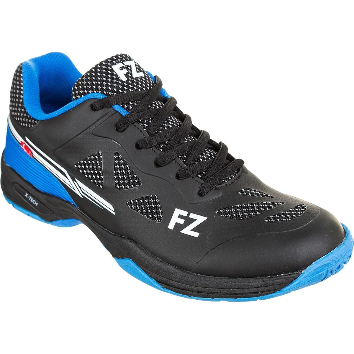 FZ Forza Brace Mens Badminton Shoes - Black / Blue