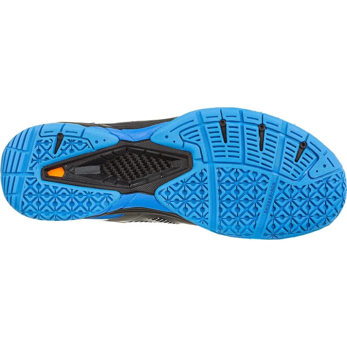 FZ Forza Brace Mens Badminton Shoes - Black / Blue