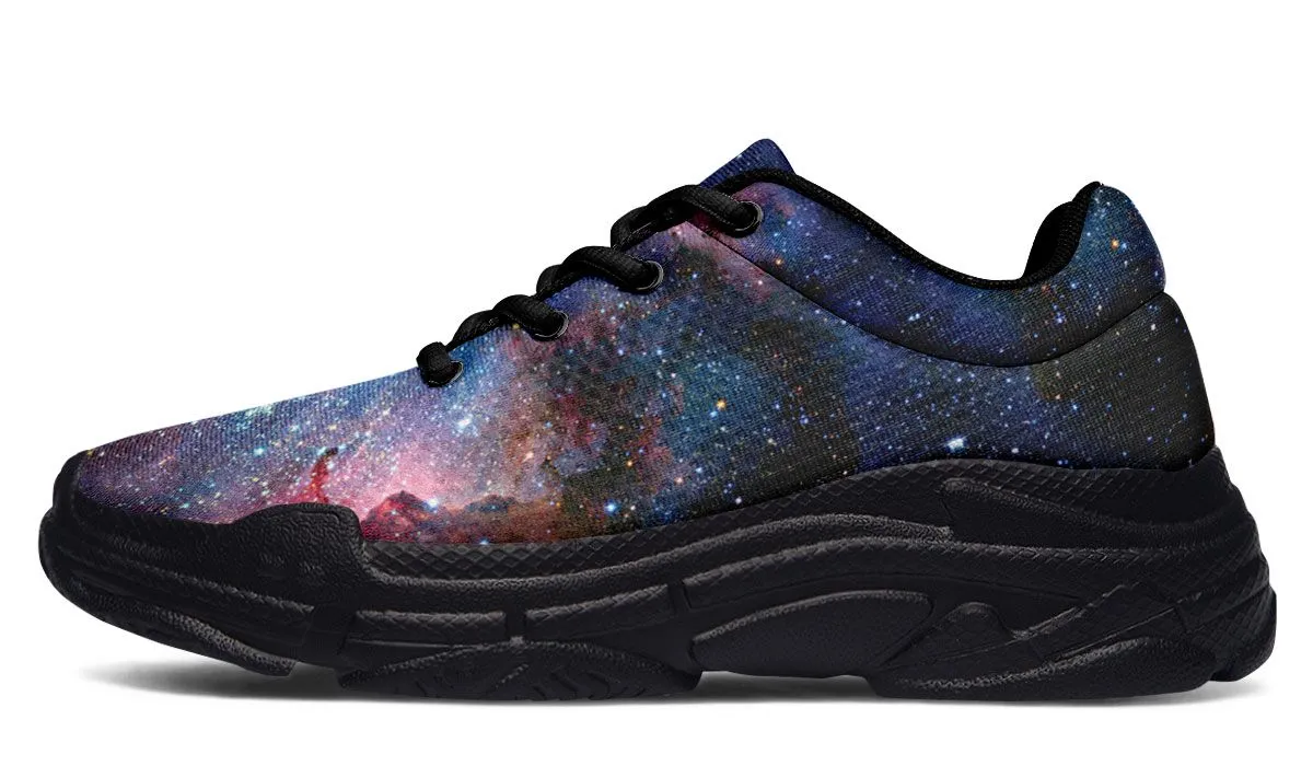 Galaxy Chunky Sneakers