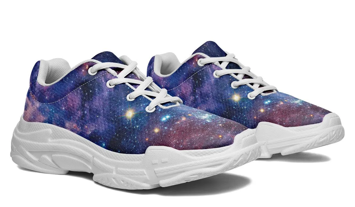 Galaxy Chunky Sneakers