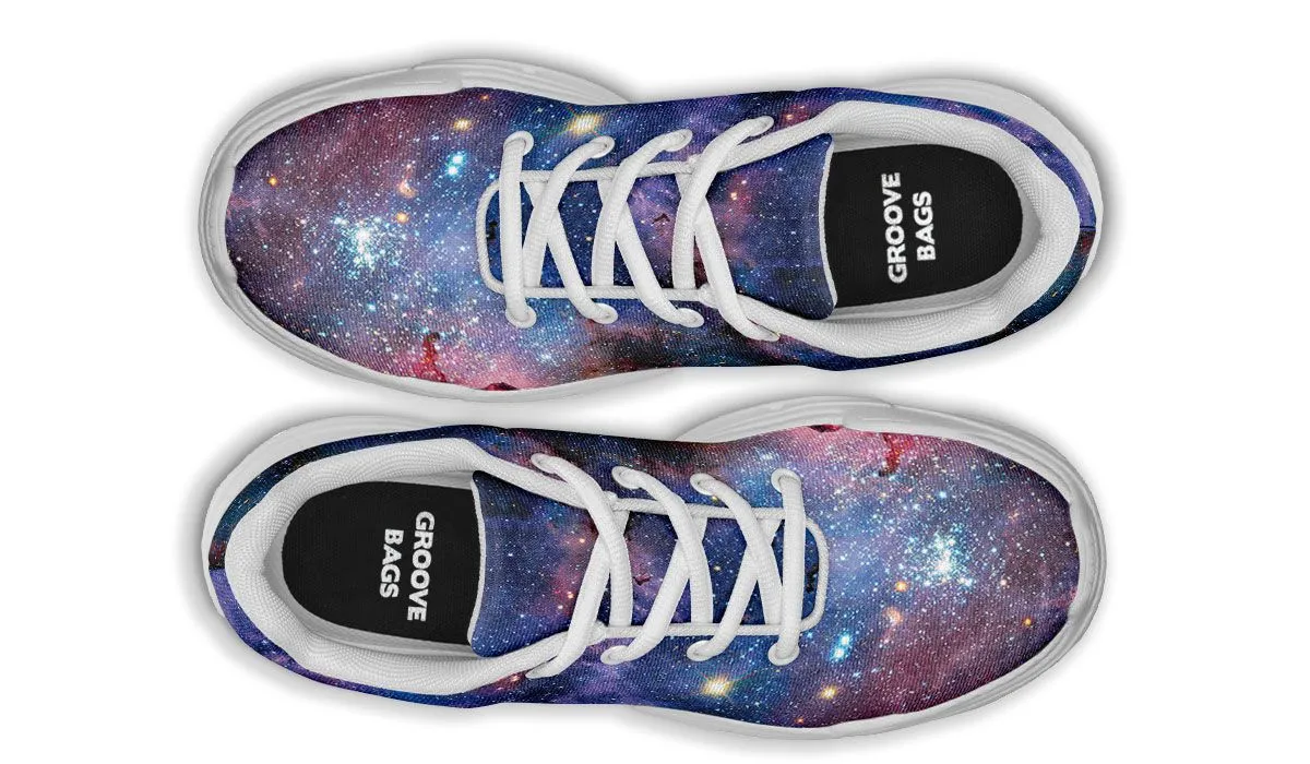 Galaxy Chunky Sneakers