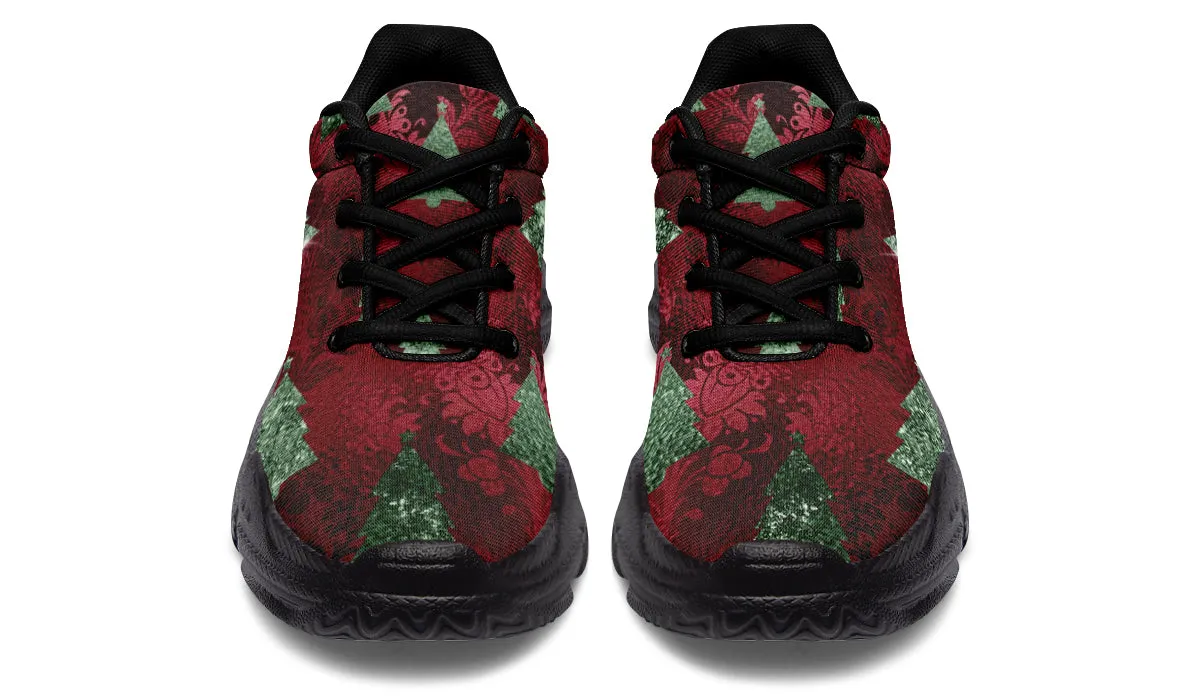 Glam Christmas Chunky Sneakers