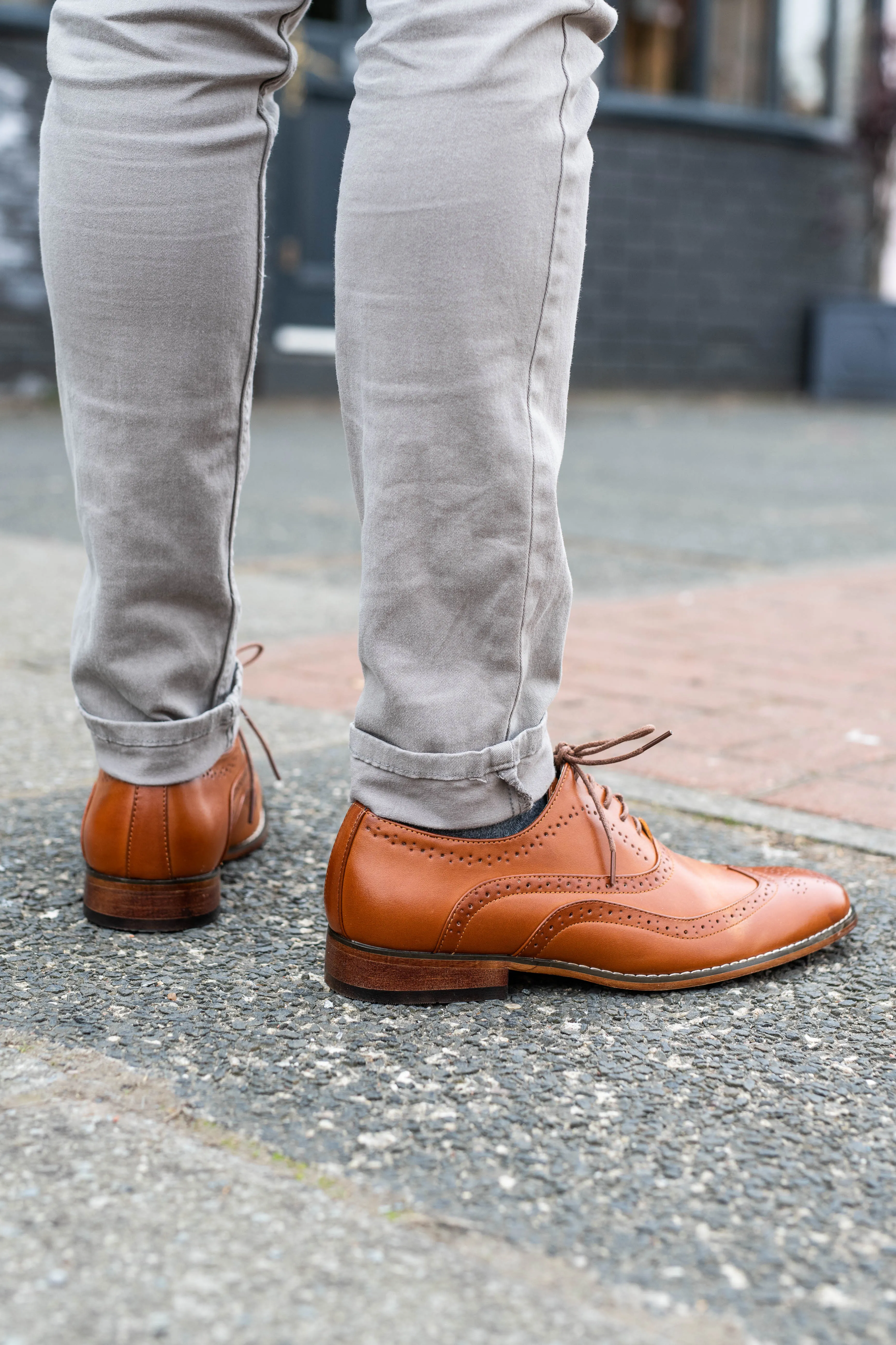 Goor Tan Brogues