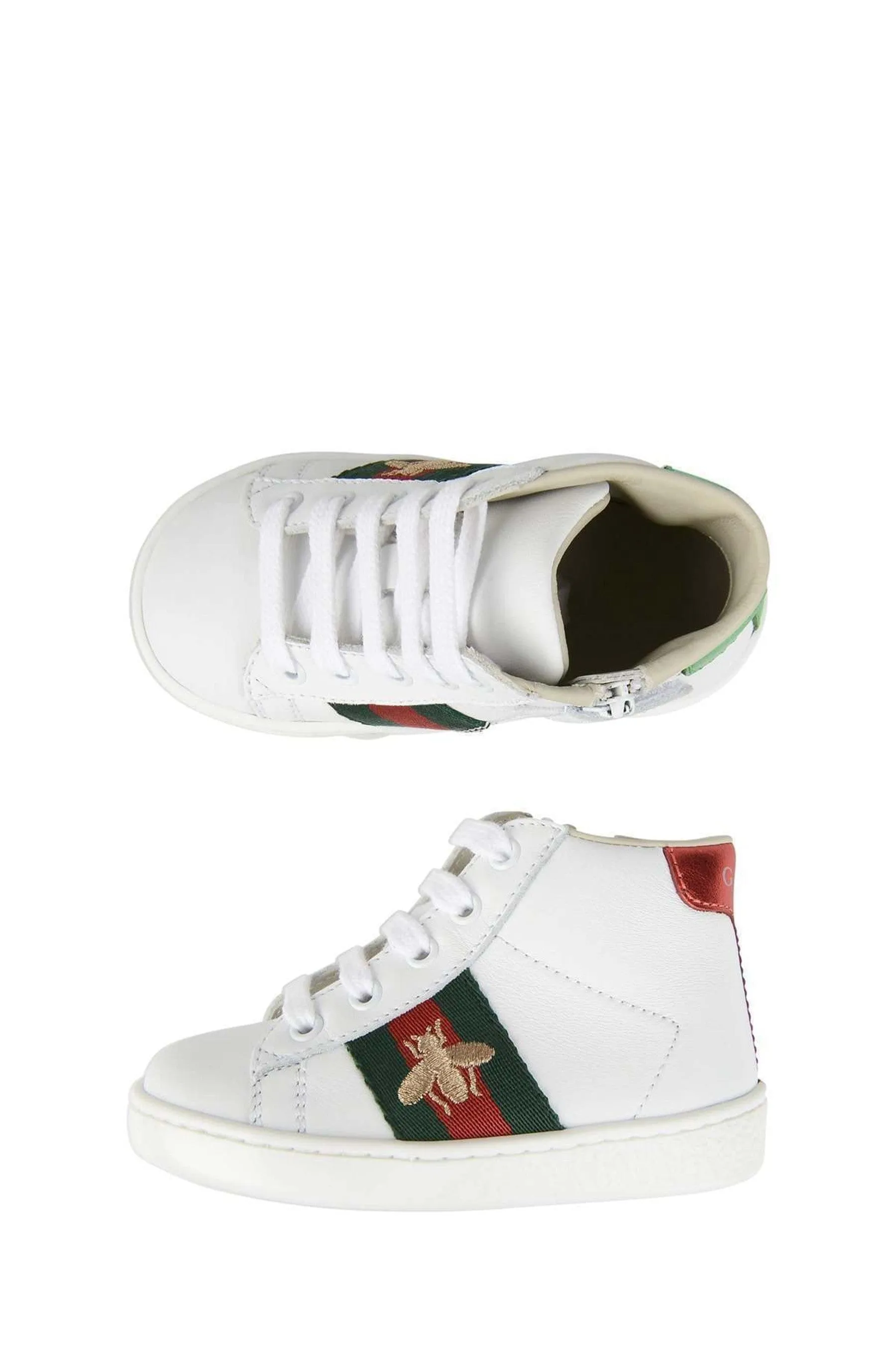 Gucci Leather Ace High Top Trainers