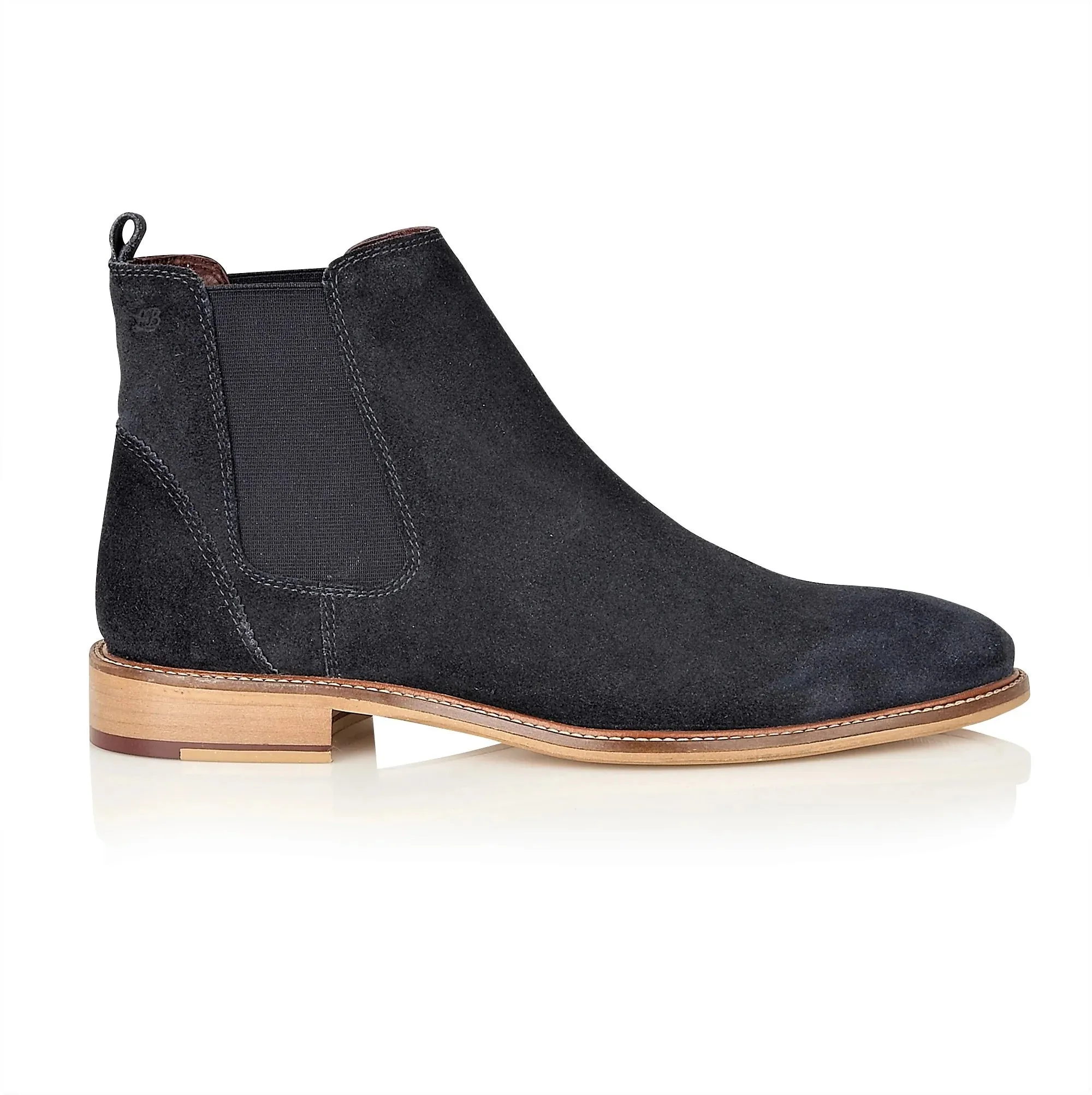 Hamilton Suede Chelsea Boot Navy