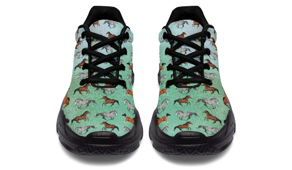 Horse Lovers Chunky Sneakers
