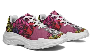 Illustrated Westie Chunky Sneakers
