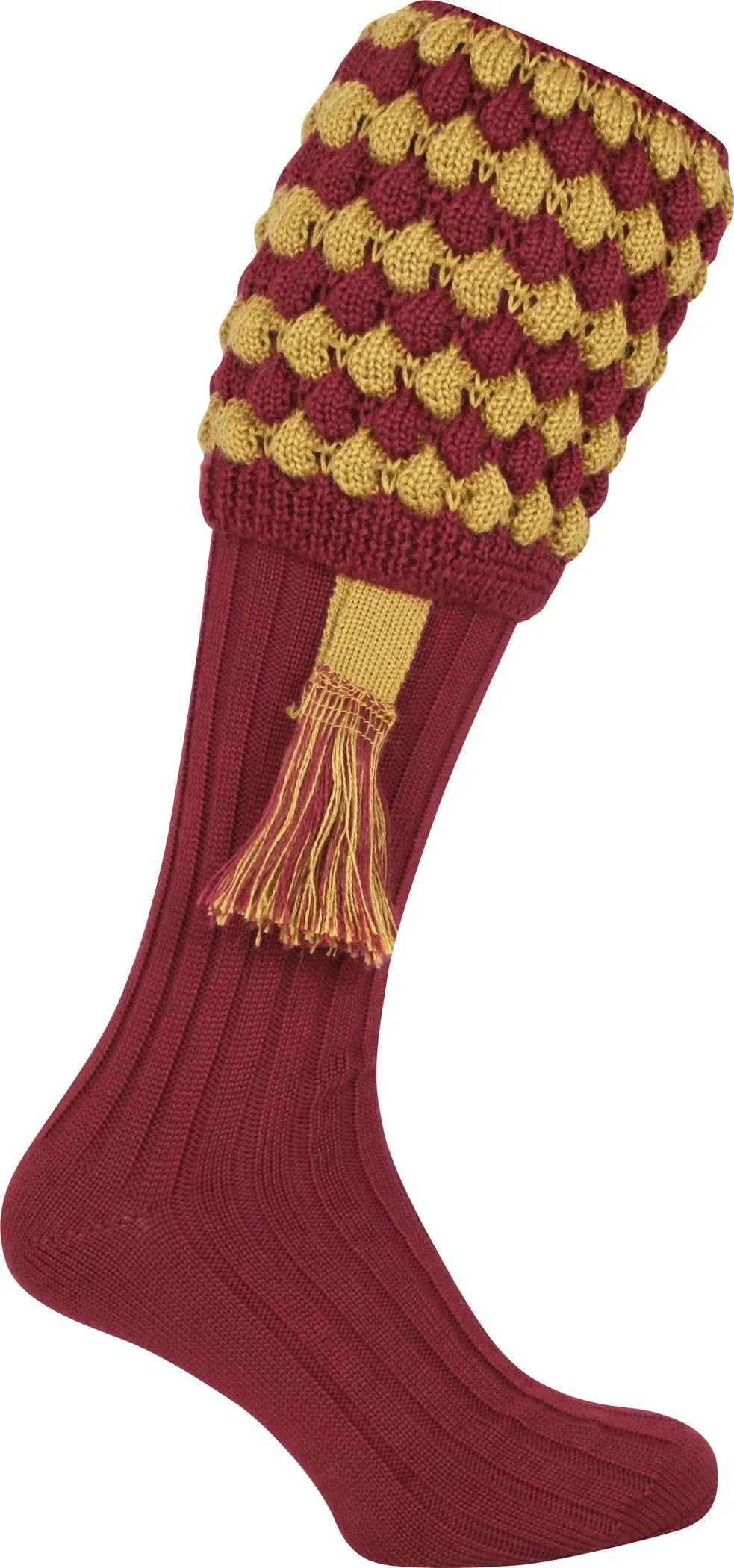 JACK PYKE Pair of Pebble Shooting Socks with Garters 8 to 11 UK