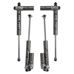JKU 4-Door 2.5-3.5” Lift Falcon Series 3.1 Piggyback Shock Absorber Kit - All 4