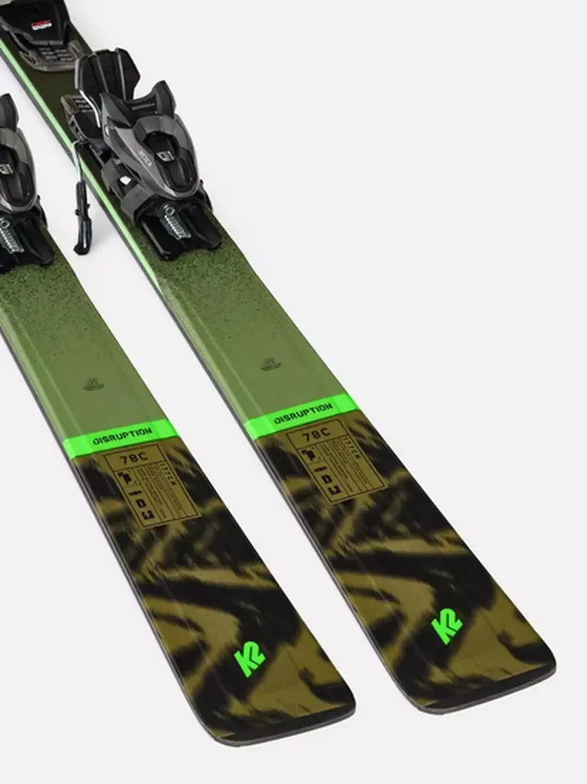 K2 Disruption 78C Skis   M3 11 Compact Quikclik Bindings 2025