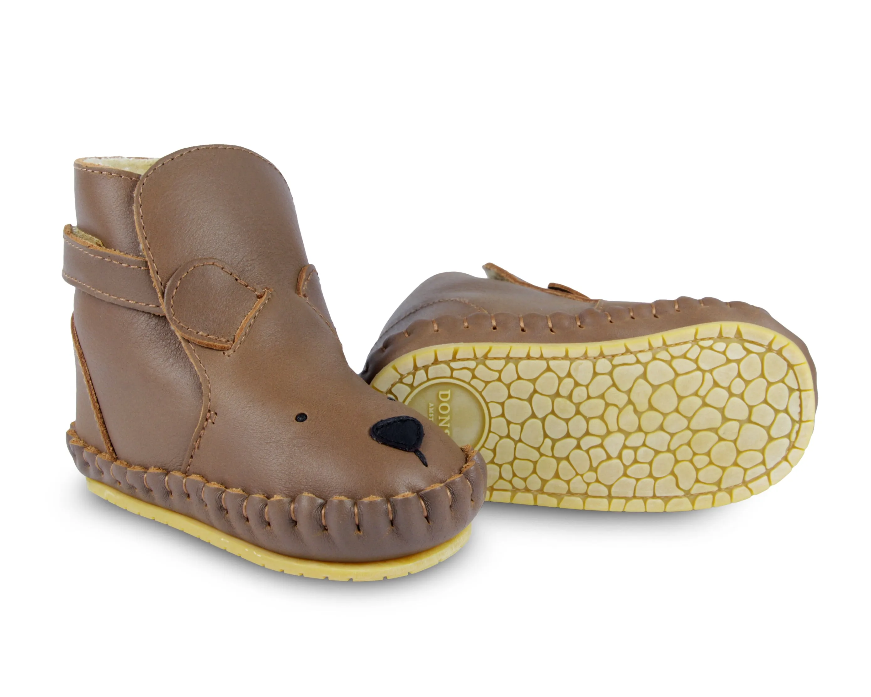 Kapi Bear Cognac Classic Leather