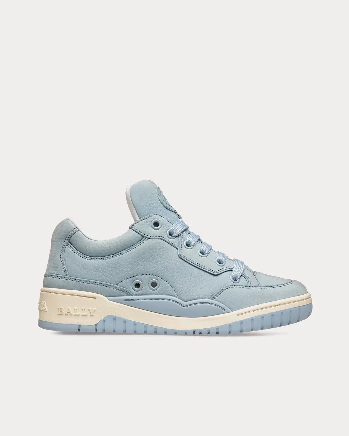 Kiro Leather Light Blue Low Top Sneakers