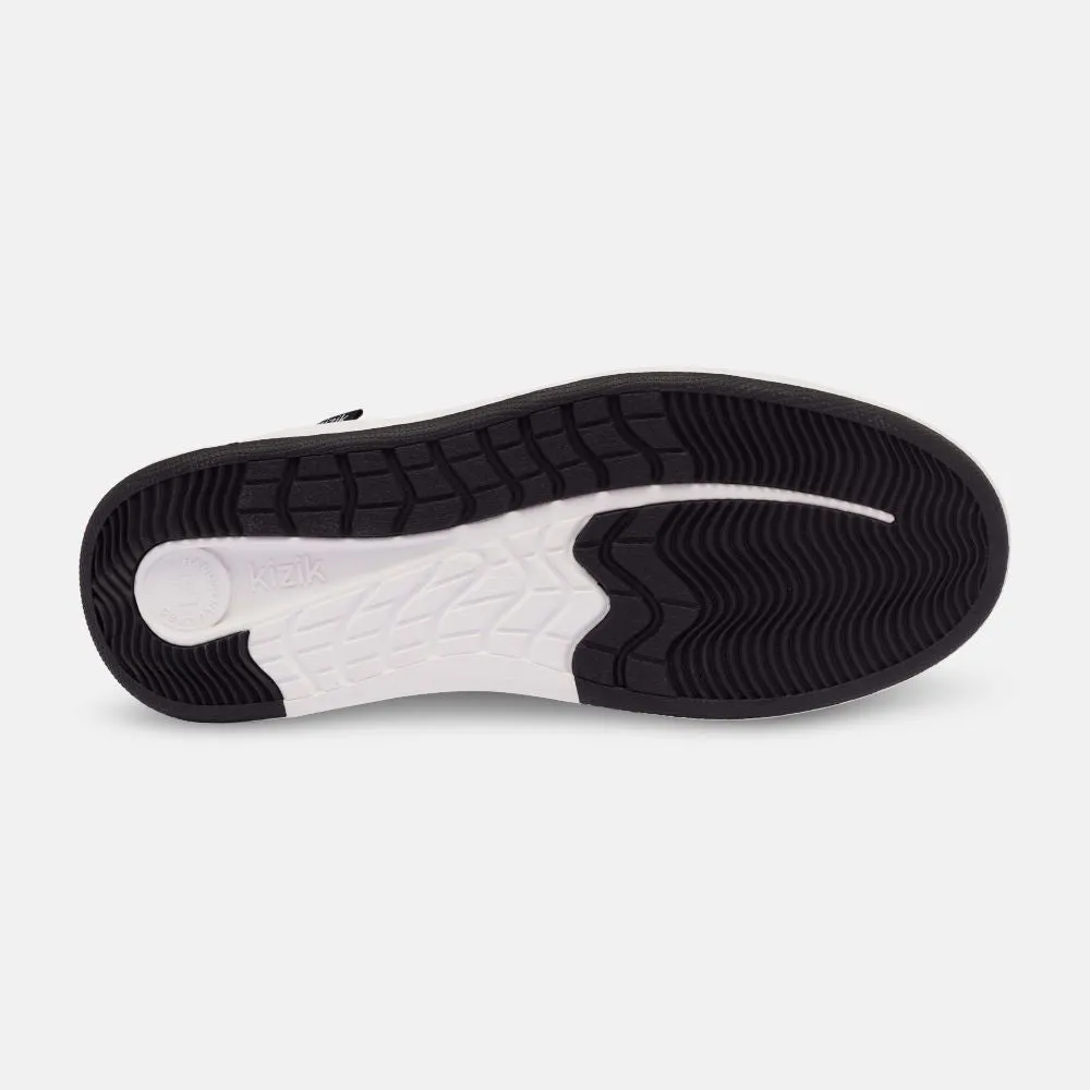 'KIZIK' Women's Sidney Leather Sneaker - Black