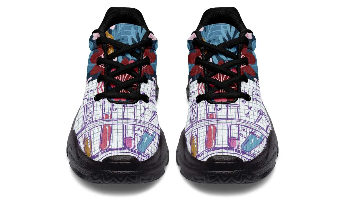 Lab Graph Paper Chunky Sneakers
