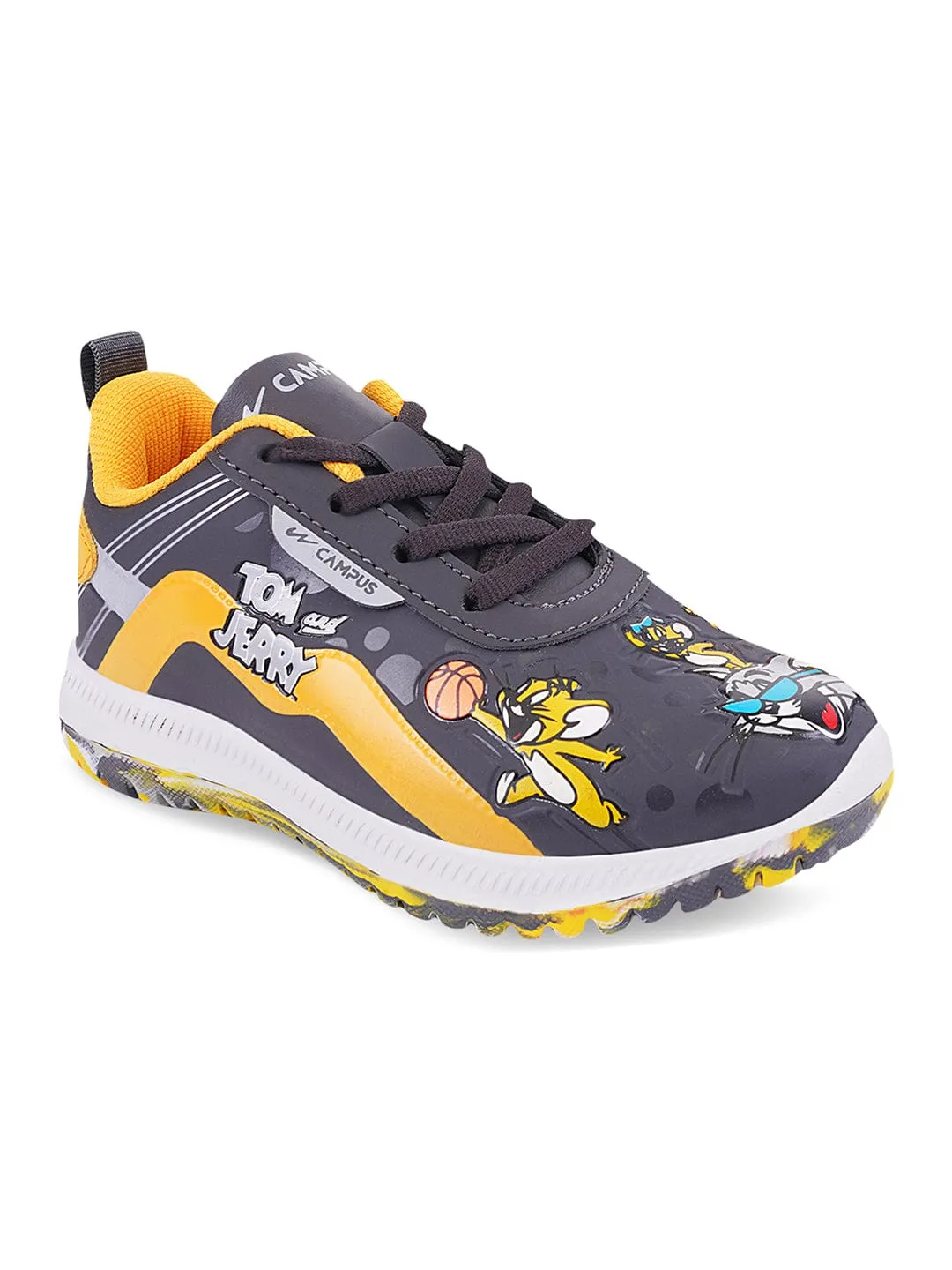 LEH K Grey Kid's Running Shoes