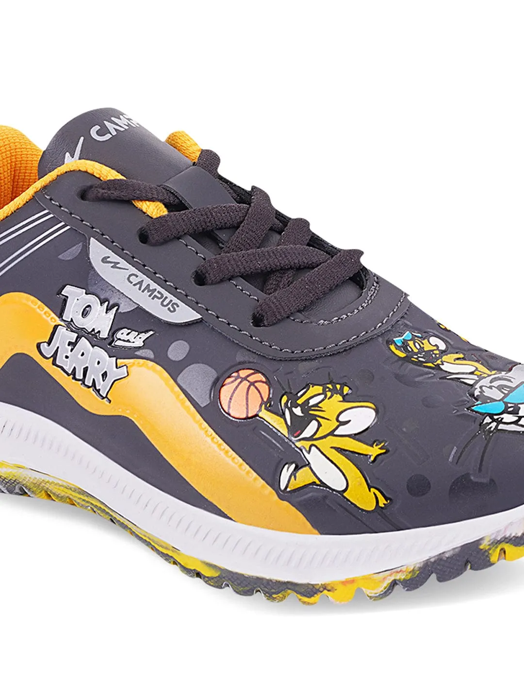 LEH K Grey Kid's Running Shoes