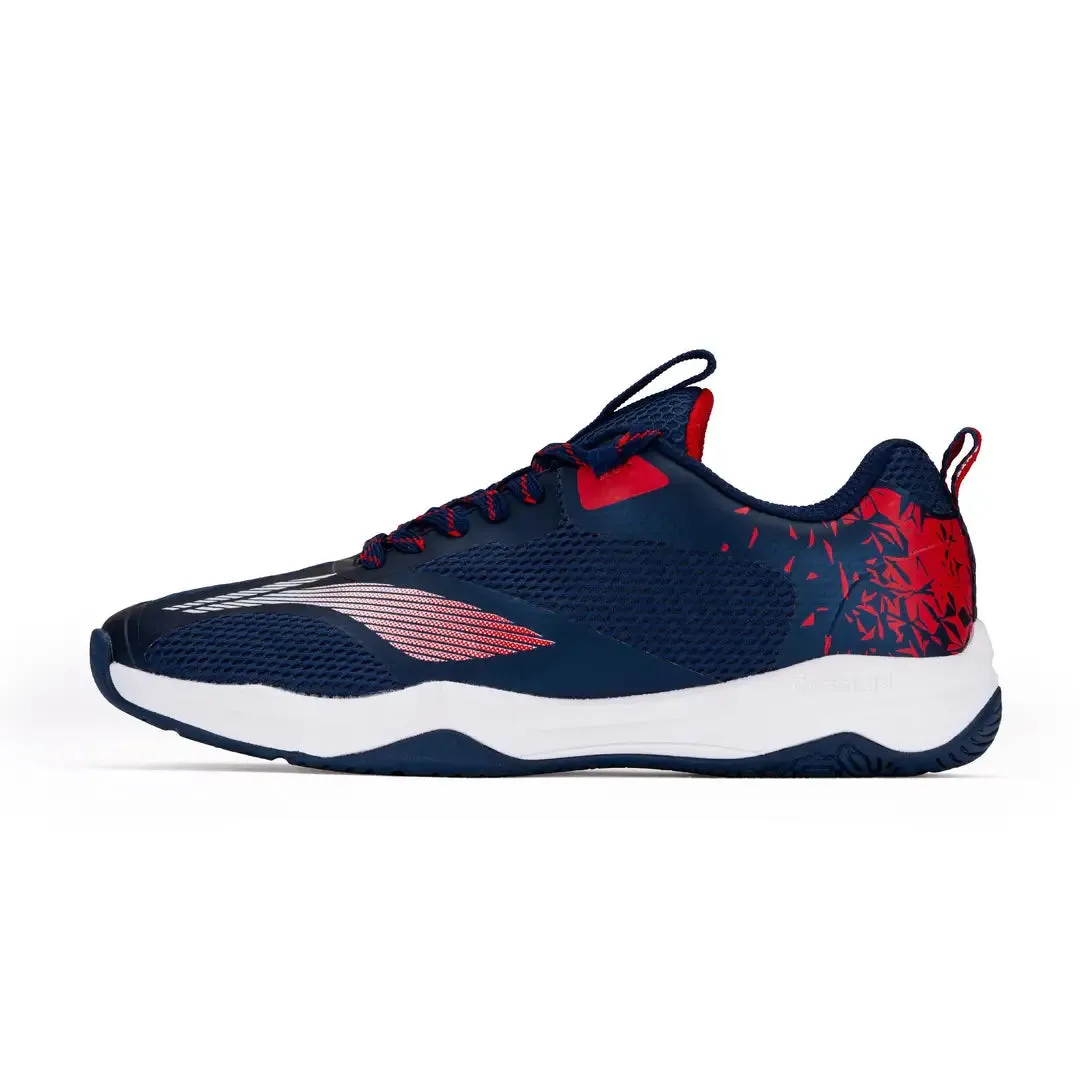 Li-Ning Hypersonic Badminton Shoes - Navy/Red