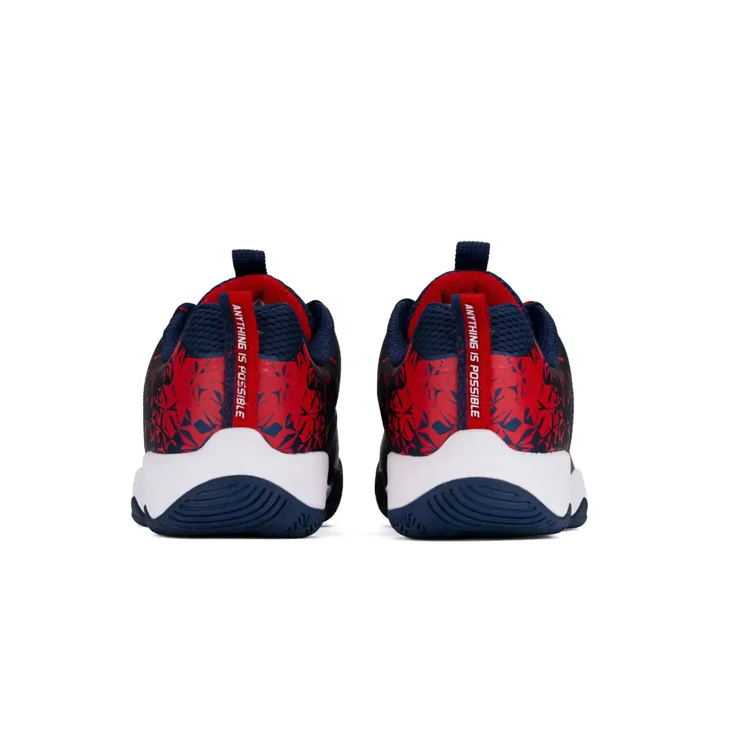Li-Ning Hypersonic Badminton Shoes - Navy/Red