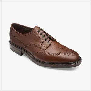 Loake Badminton Dark Brown Premium Country Brogue--